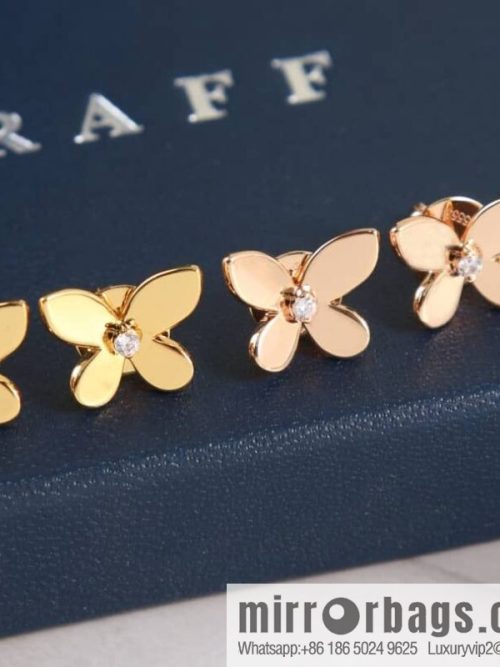 GRAFF butterfly stud earrings