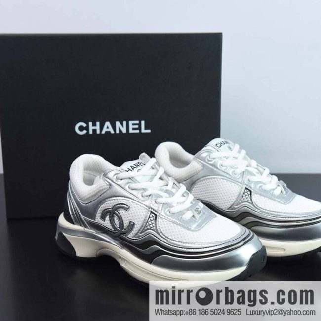 Chanel Chanel 23SS early spring vacation series, small incense, metal, casual sneakers