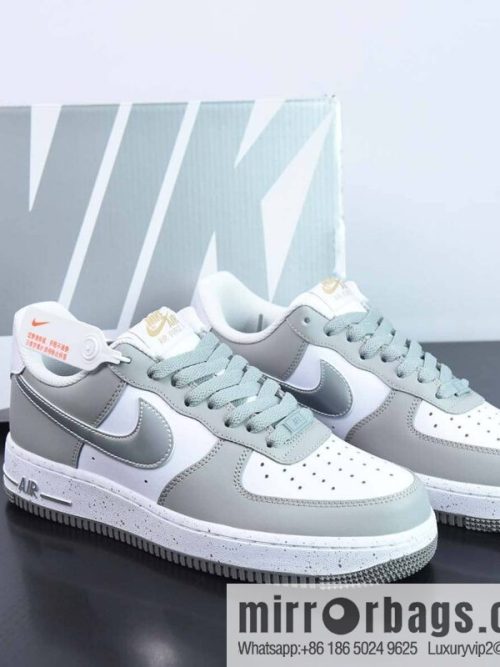 Nike Air Force 1 Low \'07 \"gray silver splashing ink\" low-top Air Force No. 1 casual board shoes Item number: MK5639-889