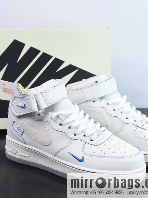 Nk Air Force 1 \'07 MI\'d \"Pearl white\" \"Pearl white\" Air Force One mid-top casual shoes, item number: FB1869-055