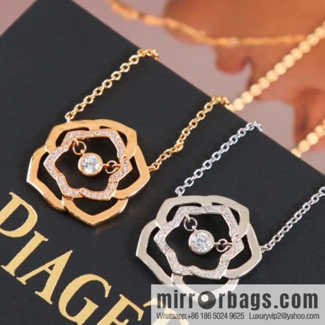 Piaget rose necklace