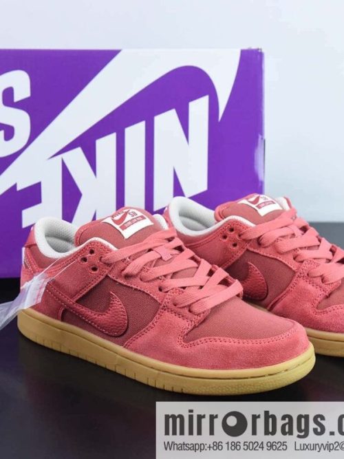 Nike SB Dunk Low Pro QS \"Adobe\" Dunk series low-top leisure sports skateboard shoes \"Red brick soil embryo raw rubber\" DV5429-600
