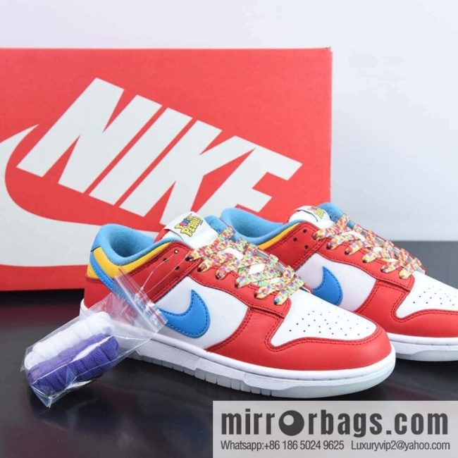 Nike Dunk Low \"Fruity Pebbles\" James joint name, fruit wheat low-top sneakers item number: DH8009-600