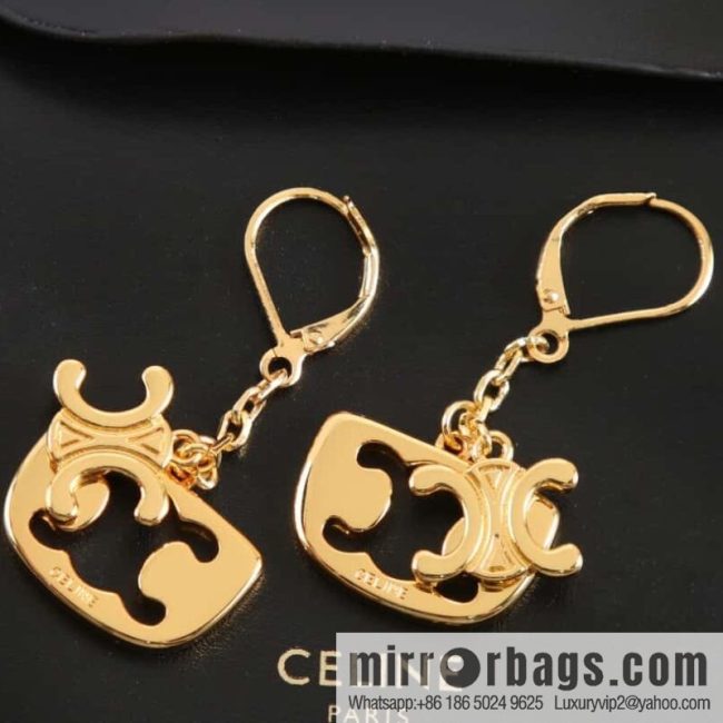 New Celine fringed Arc de Triomphe earrings - Image 3