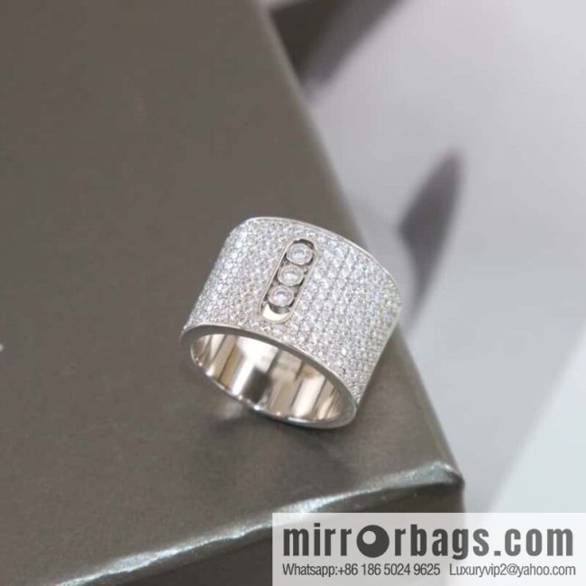 Messika MOVE UNO full diamond ring