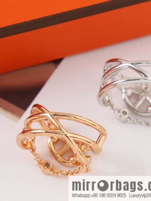 New ☑️ Hermès HERMES chain strap ⛓ pig nose ring