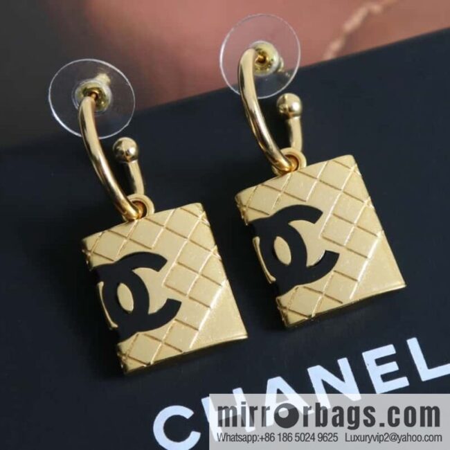 New ☑️ Chanel medieval series c2 diamond double c stud earrings