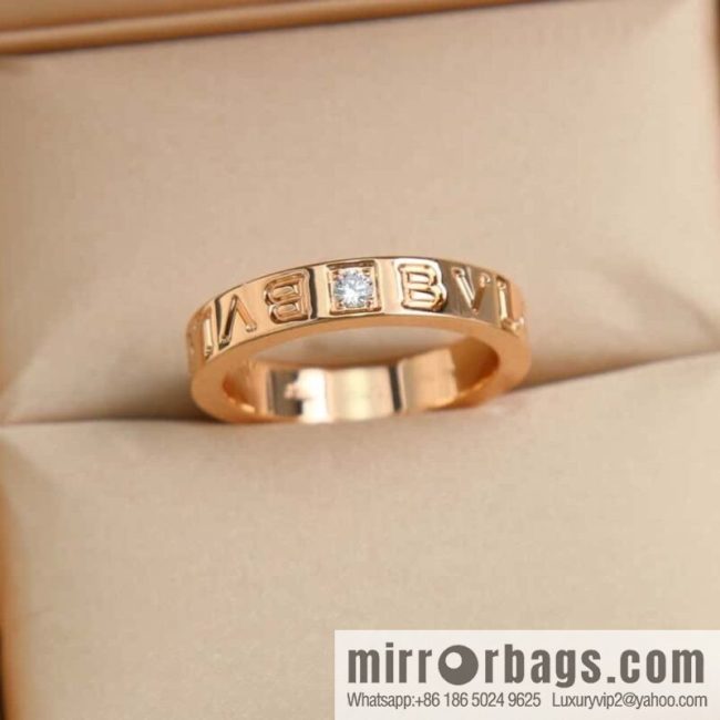 BVLGARI Bulgari English letter ring - Image 3