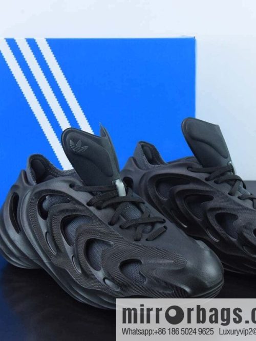 Adidas adiFOM Q \"Core Black Carbon\" epi coconut wind low-top beach leisure inner boots socks hole shoes \"granite black\" HP6586
