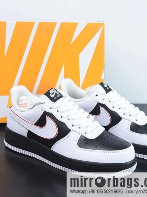 Nk Air Force 1 \'07 Low Bruce Lee color scheme Air Force One Low Top Casual Board Shoes KN2696-024