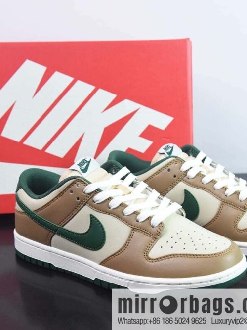 Nike Dunk Low \"Brown Green\" Part Number: FB7160-231