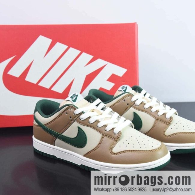 Nike Dunk Low \"Brown Green\" Part Number: FB7160-231