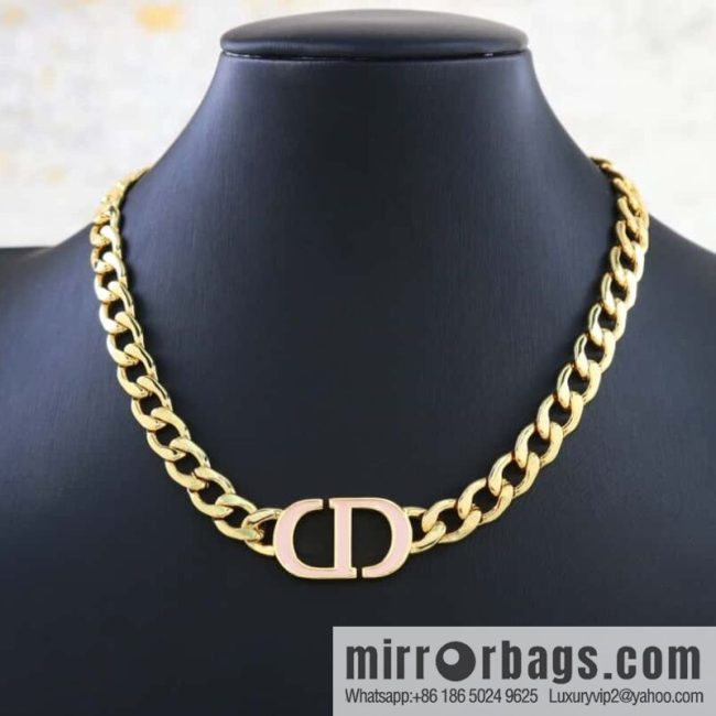 New ☑️ DIOR Dior enamel CD necklace - Image 3