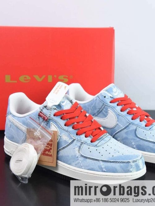 Nk Air Force 1 Low Levi\'s joint name, denim Air Force One low-top casual board shoes, item number: LE5050-012