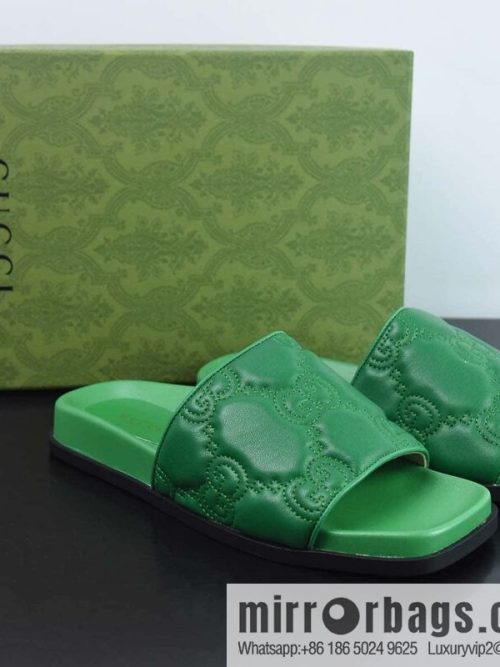 Gucci Gucci imported mixed sheepskin spring and summer sandals series