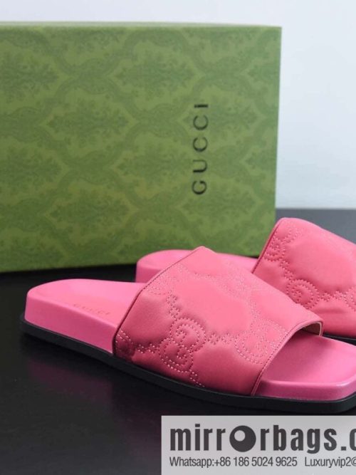 Gucci Gucci imported mixed sheepskin spring and summer sandals series