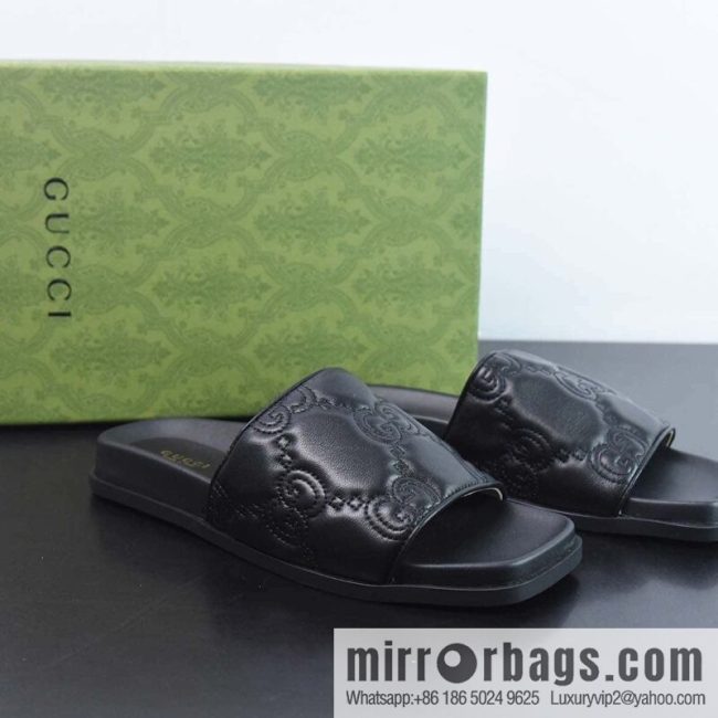 Gucci Gucci imported mixed sheepskin spring and summer sandals series