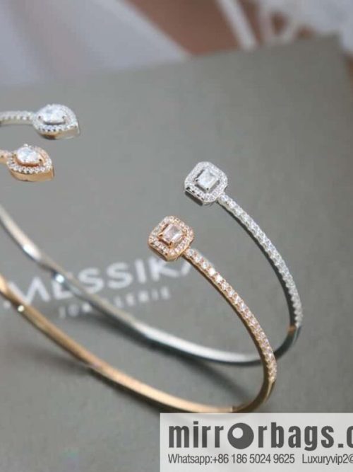 Messika My Twin Toi & Moi Skinny Open Bracelet Bracelet