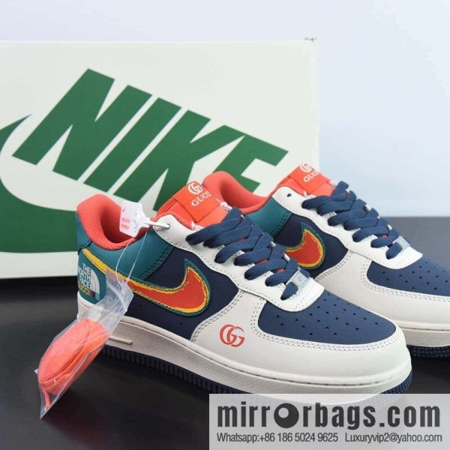 Nk Air Force 1 \'07 Low The North Face joint name, Air Force One low-top casual sneakers, item number BS9055 306