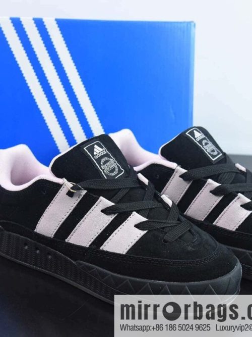 Adimatic Low \"Core Black/Light Pink\" Matic Series Low Top Vintage Shark \"Flip Black Light Powder Item Number: GY2092