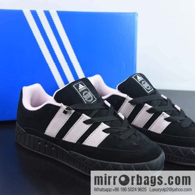 Adimatic Low \"Core Black/Light Pink\" Matic Series Low Top Vintage Shark \"Flip Black Light Powder Item Number: GY2092