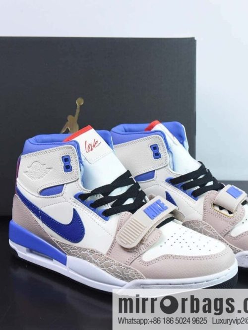 NK Air Jordan Legacy AJ312 top quality velcro three-in-one board shoes, burst pattern, item number: FD4332-141
