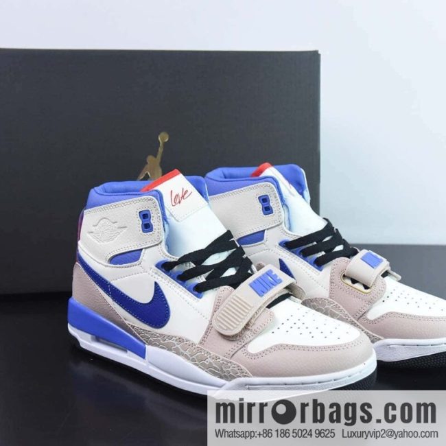 NK Air Jordan Legacy AJ312 top quality velcro three-in-one board shoes, burst pattern, item number: FD4332-141