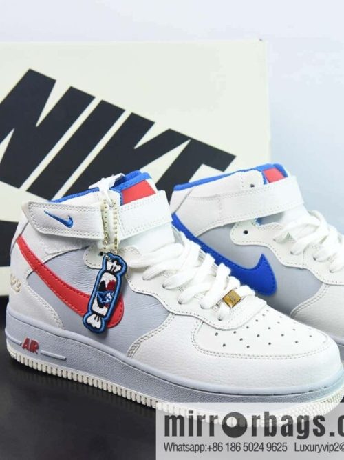 Nike Air Force 1 AF1 Air Force One/Zhongbang, beige gray red, white rabbit toffee, item number: CW0088-928