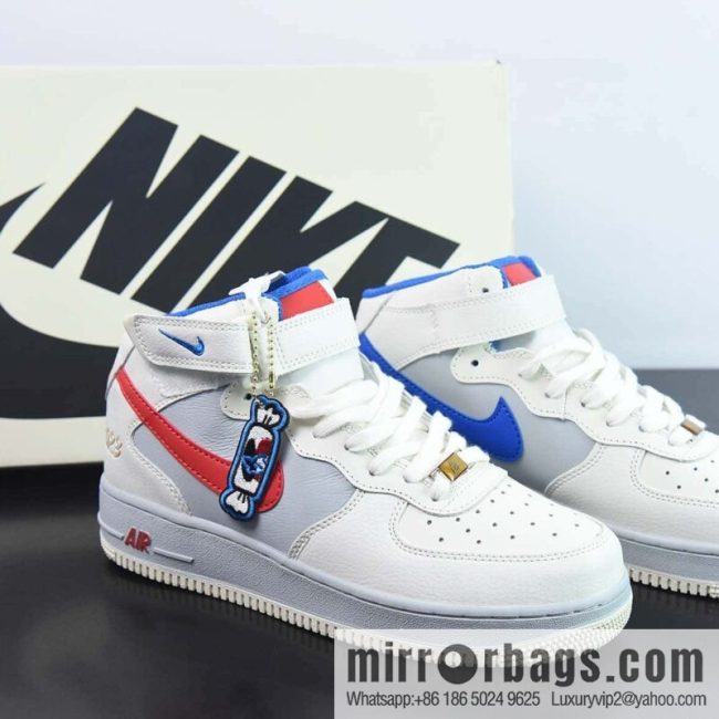Nike Air Force 1 AF1 Air Force One/Zhongbang, beige gray red, white rabbit toffee, item number: CW0088-928