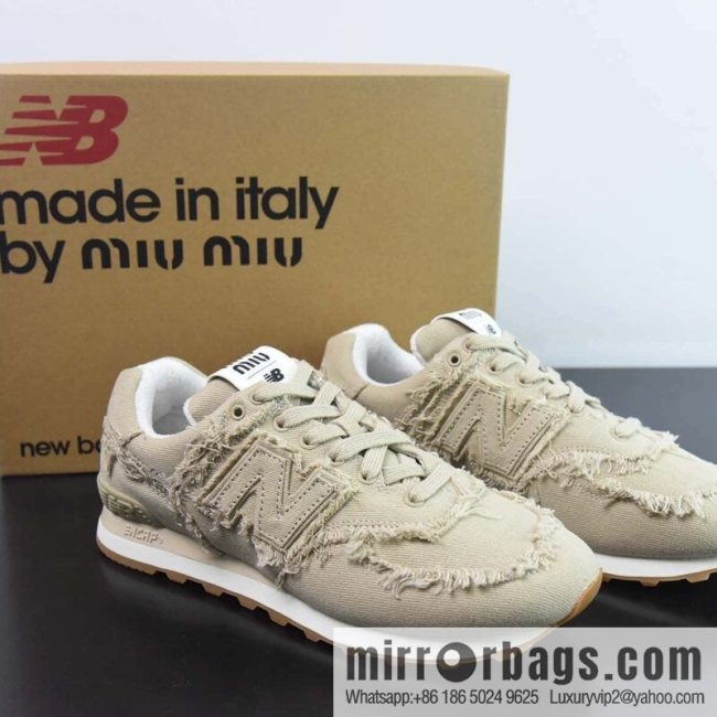 MIU MIU x NB 574 popular joint women\'s sneakers