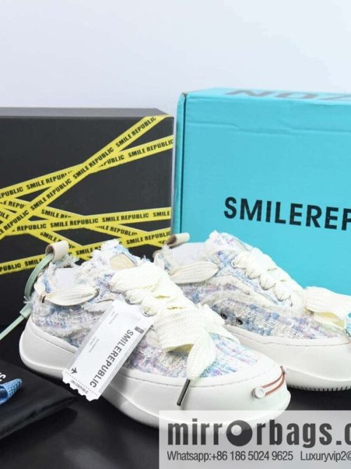 SMILEREPUBLIC Canvas Sneakers Low muffin thick bottom heightened low top anti-lace beggar wind canvas sneakers