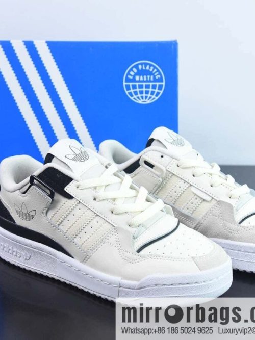 Ad Forum 84 Low popularity single item, classic Vintage basketball shoes, beige dark gray black item number: HO1914