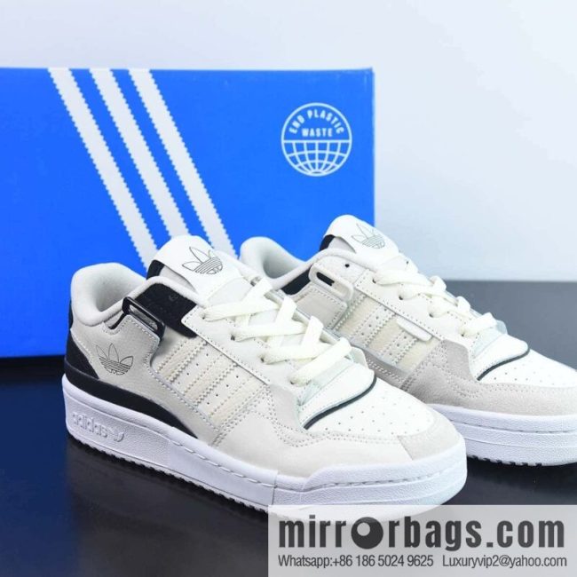Ad Forum 84 Low popularity single item, classic Vintage basketball shoes, beige dark gray black item number: HO1914
