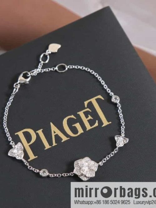 Piaget white gold rose bracelet