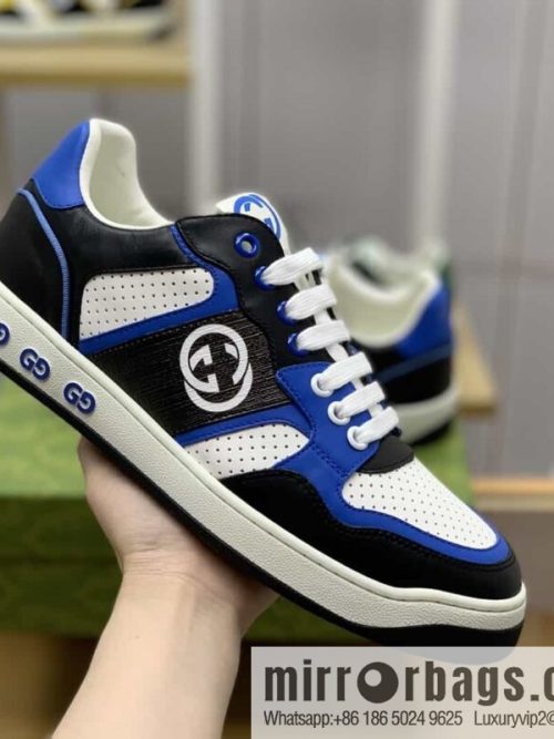 Gucci Gucci uses color matching leather and integrates iconic elements into men\'s casual shoes