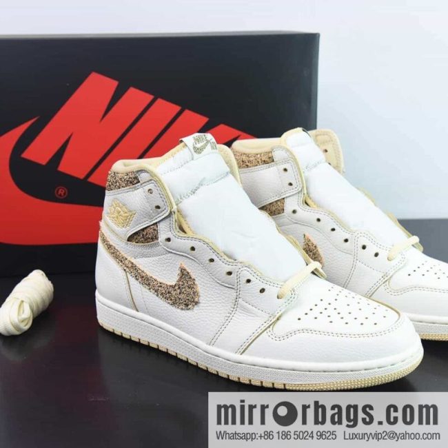 Air Jordan 1 High OG \"Vibrations of Naija\" AJ1 Joe 1 Xiao Xiangfeng, high-top basketball shoes, item number FD8631-100