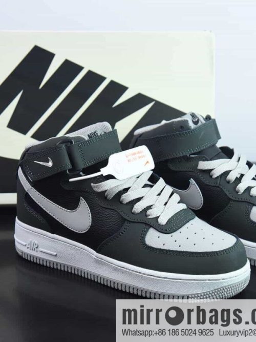 Nk Air Force 1 \'07 Mid Shadow Grey, Air Force One Zhongbang Trendy Versatile Leisure Sports Board Shoes, Item Number: CW6817-067