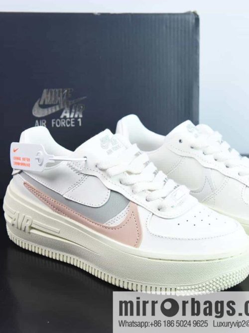 NK Air Force 1 PLT.AF. ORM \"Triple White\" Air Force One new low-top casual shoes, item number: DJ9946-104
