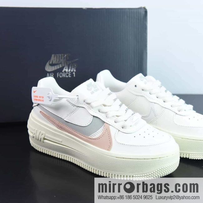 NK Air Force 1 PLT.AF. ORM \"Triple White\" Air Force One new low-top casual shoes, item number: DJ9946-104