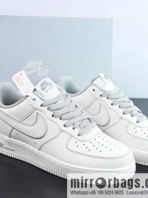 Nk Air Force 1 \'07 Low stitching gypsy, beige, Air Force One low-top casual board shoes TB5636-123