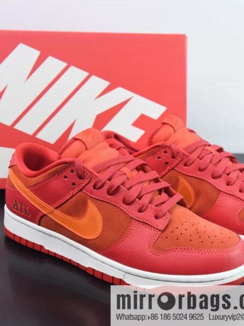 Nike SB Dunk Low \"ATL\" Atlanta, red sneakers, item number: FD0724 657