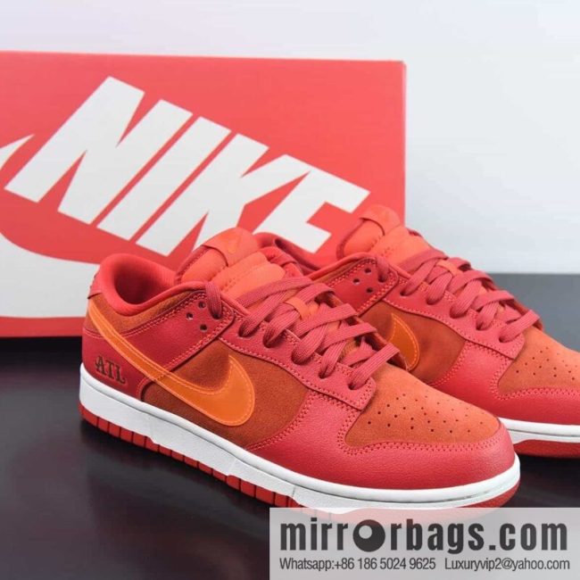 Nike SB Dunk Low \"ATL\" Atlanta, red sneakers, item number: FD0724 657