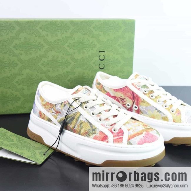 Gucci Gucci 202ss Spring Summer New Color Tennis 1977 Print Sneakers sneakers