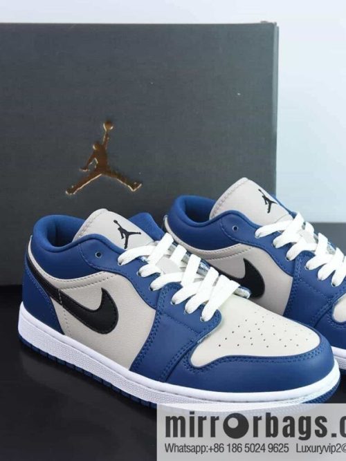 Air Jordan 1 Low blue gray AJ1 Joe 1 low-top casual shoes, item number: DC0774 402