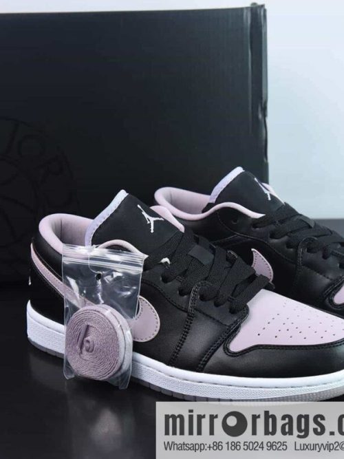 NK Air Jordan 1 Low \"Iced Lilac\" AJ1 Joe 1 Ice Lilac Purple, Low Top Culture Casual Board Shoes DV1309-051