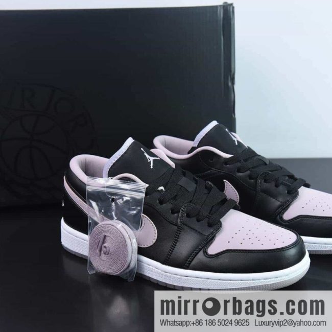 NK Air Jordan 1 Low \"Iced Lilac\" AJ1 Joe 1 Ice Lilac Purple, Low Top Culture Casual Board Shoes DV1309-051