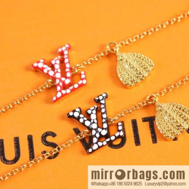 Louis Vuitton Louis Vuitton LVx Kusama joint series shell bracelet