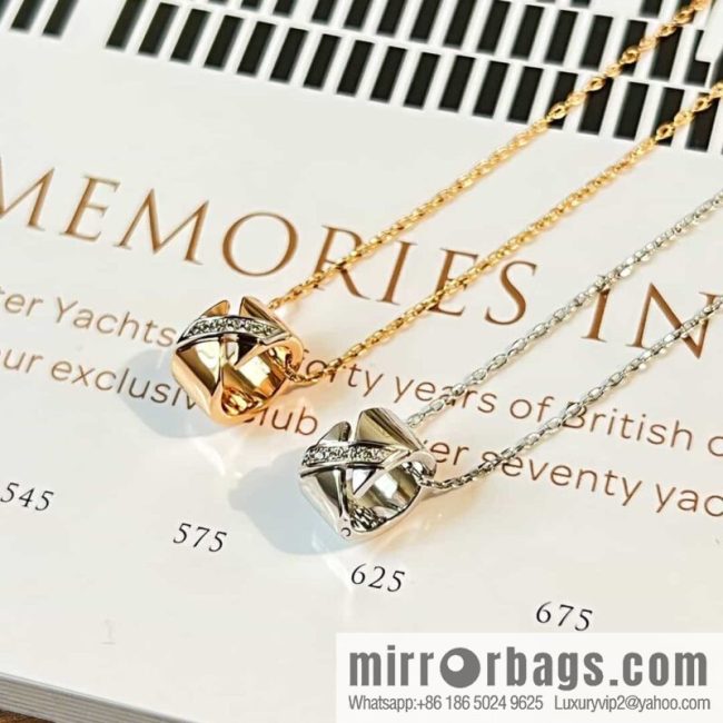 Chaumet Paris Liens Evidence Ring Cylinder necklace