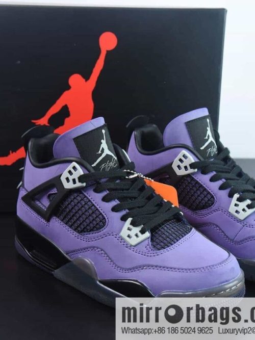 Air Jordan4 x TravisScott AJ4 TS joint sneakers aj4ts purple