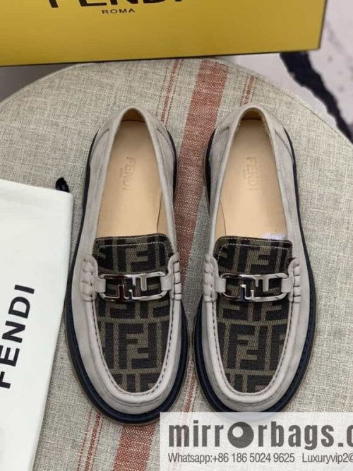 Fendi, men\'s loafers made of beef leather